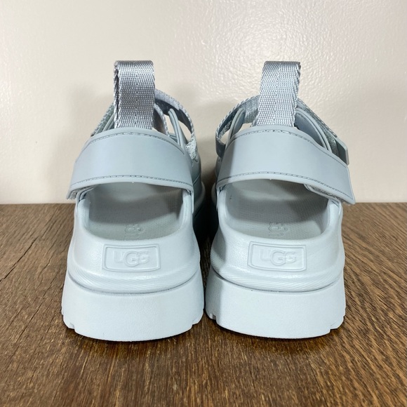 New Ugg Goldenglow Platform Sandal Women’s Various Sizes Seafoam Blue - Picture 4 of 9